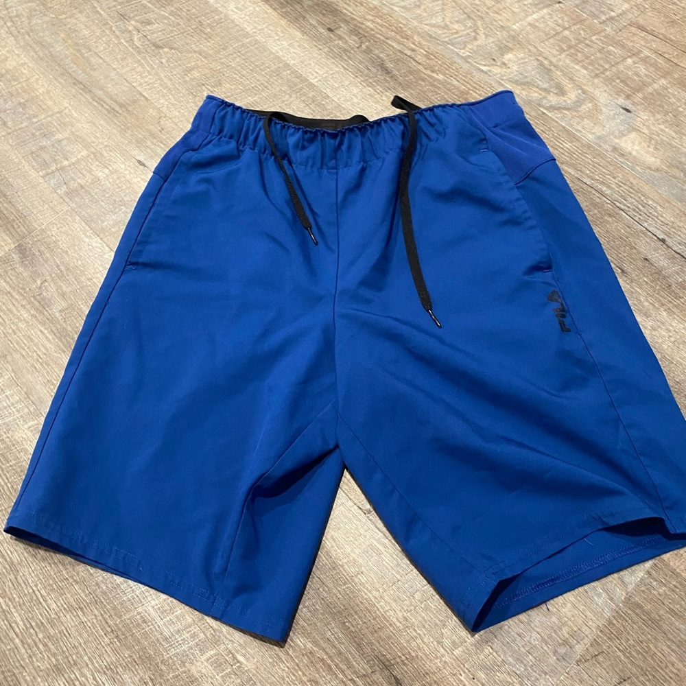 FILA Dry-Fit Blue Shorts